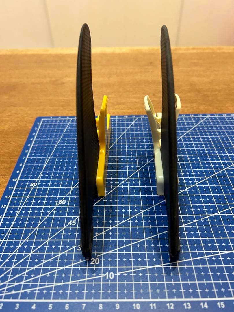 ドナルドタカヤマ　7インチセンターフィン　カーボンフィルサイドフィン