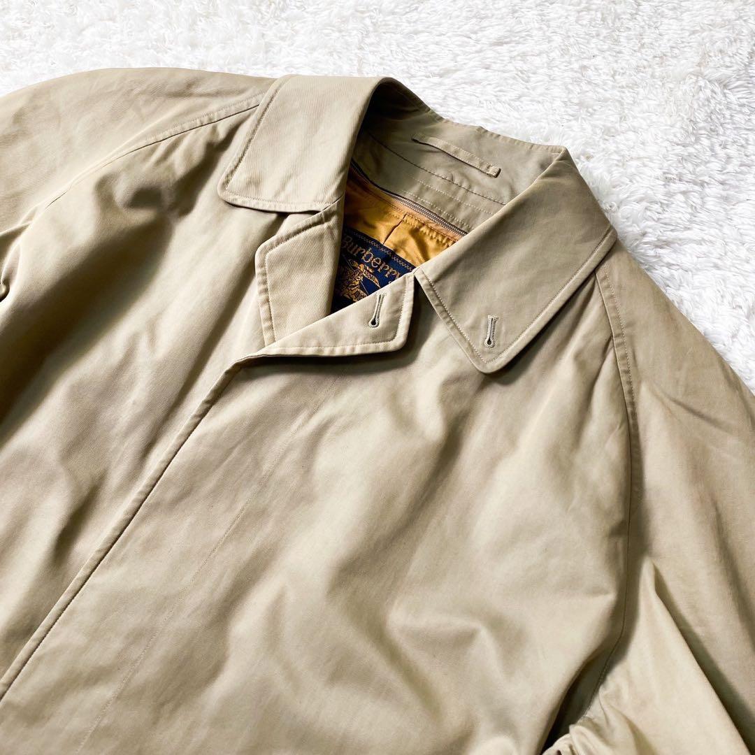 大人気 Burberry バーバリー トレンチコート ステンカラーコート L相当