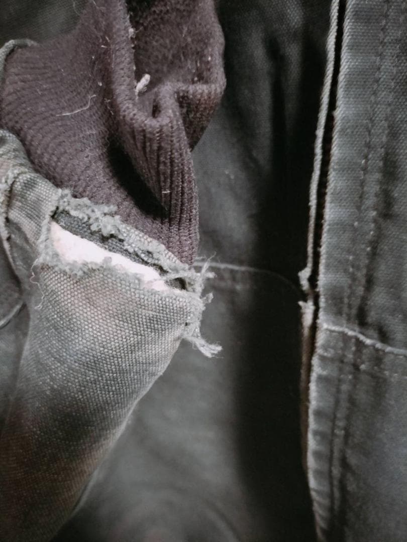 カーハート　Carhartt アクティブジャケット ダック メキシコ製 黒