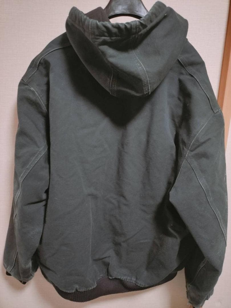 カーハート　Carhartt アクティブジャケット ダック メキシコ製 黒