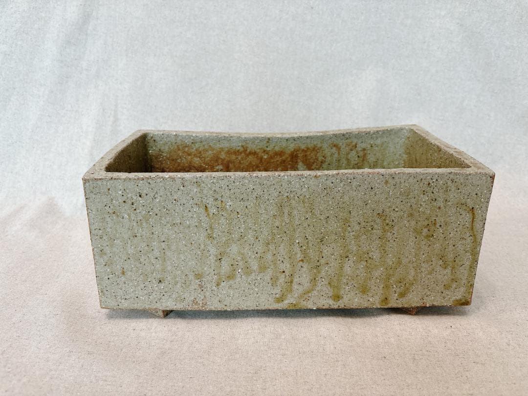 やちむん　足付き　角　高脚おちょこ　大嶺實清　大嶺工房　断捨離