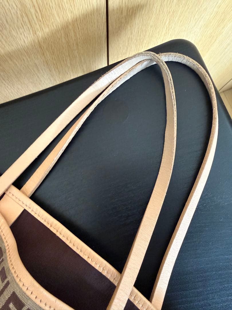 Fendi ズッキーニ柄 ロールバッグ トートバッグ