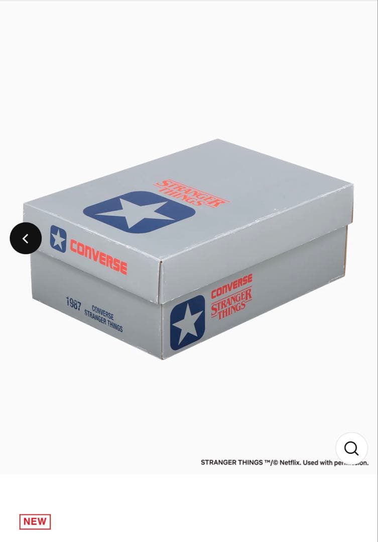 靴 ALL STAR AGED 87 UD HI STRANGER THINGS 5