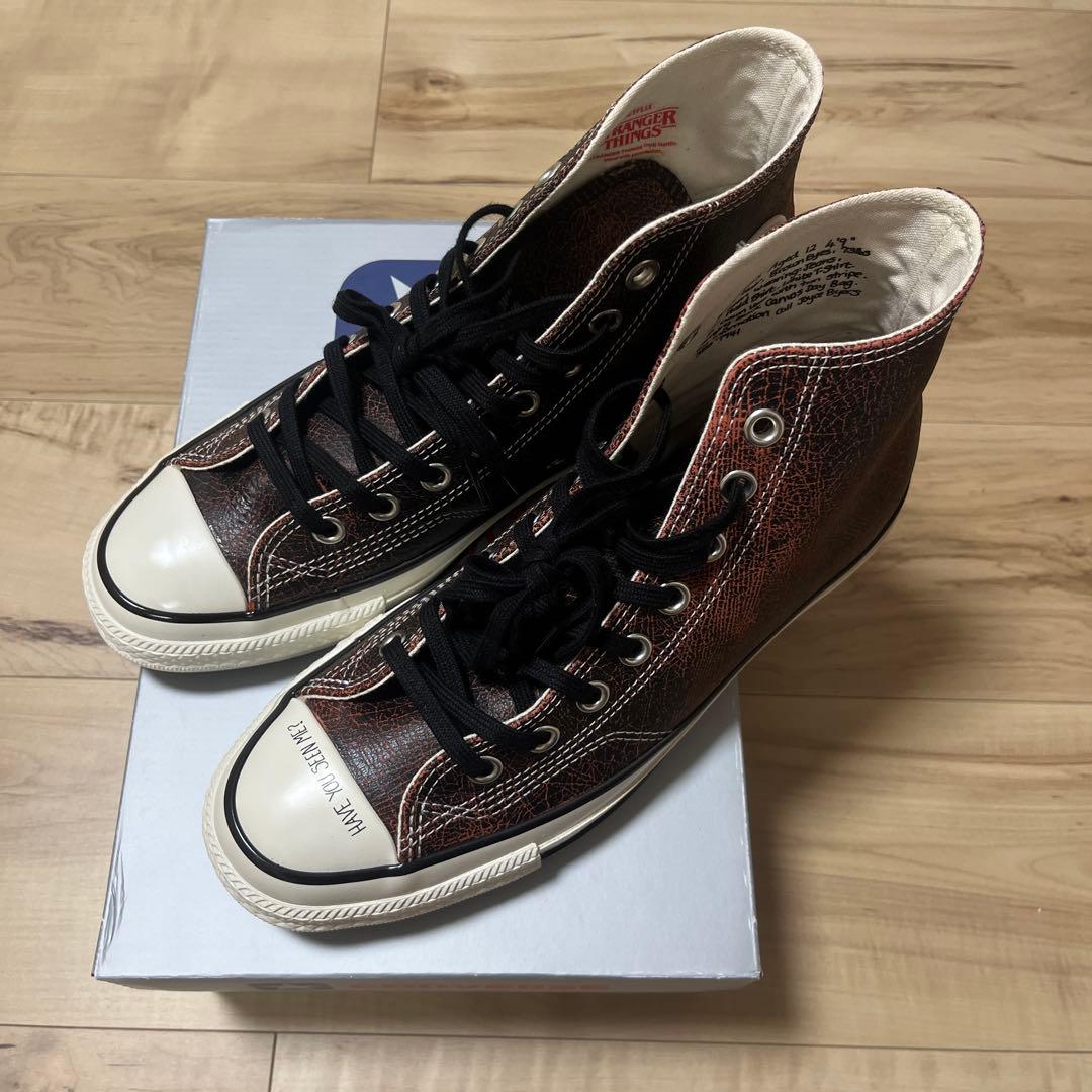 靴 ALL STAR AGED 87 UD HI STRANGER THINGS 5