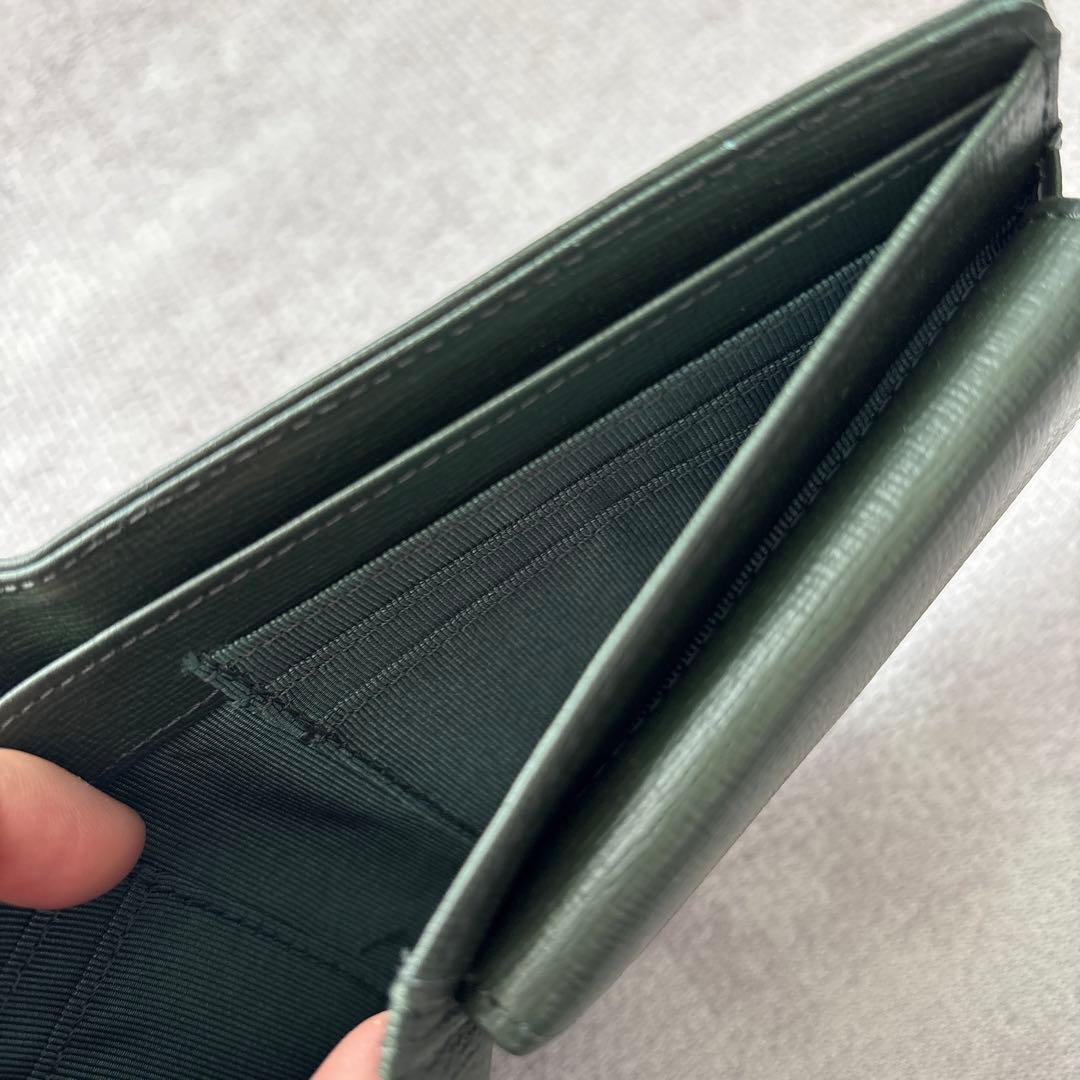 Polo Ralph Lauren グリーン 二つ折り財布