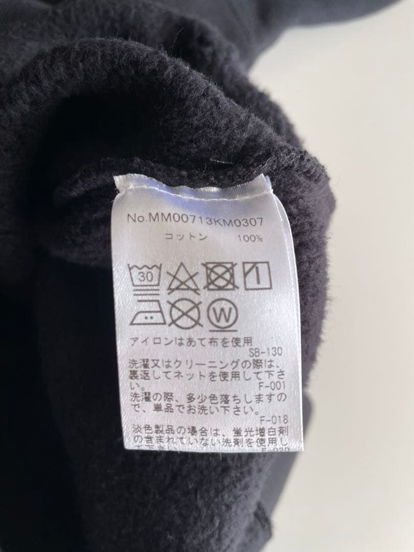 メゾンキツネ　Maison Kitsune コットンフーディ　裏起毛