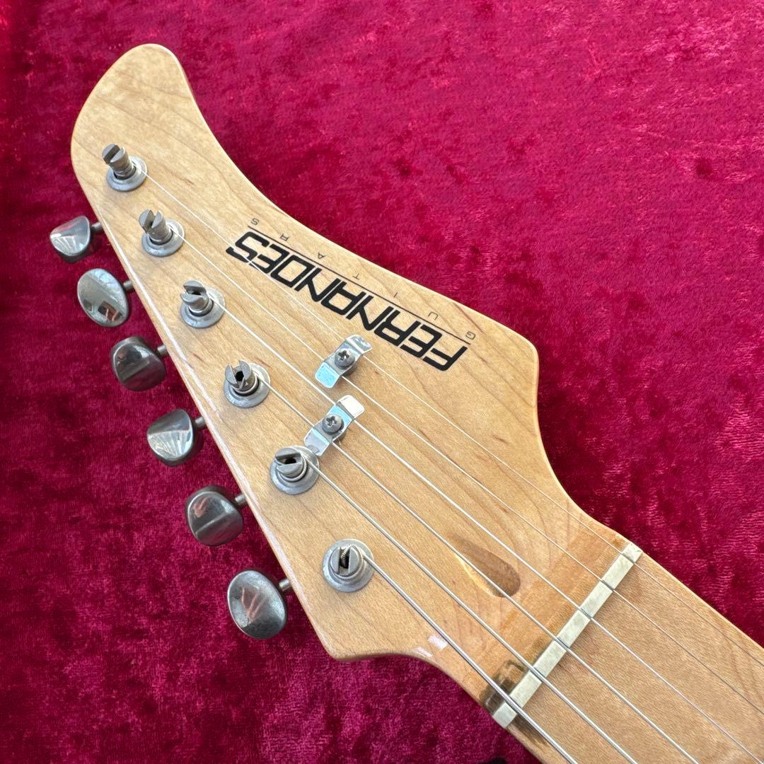 美品 メンテ済 FERNANDES LE-1Z BLK ストラトキャスター