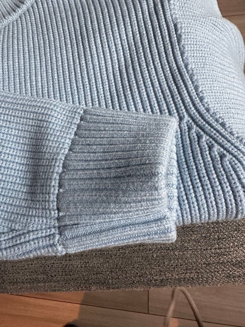 【最終価格】THE TOÉ Ealing knit ブルー