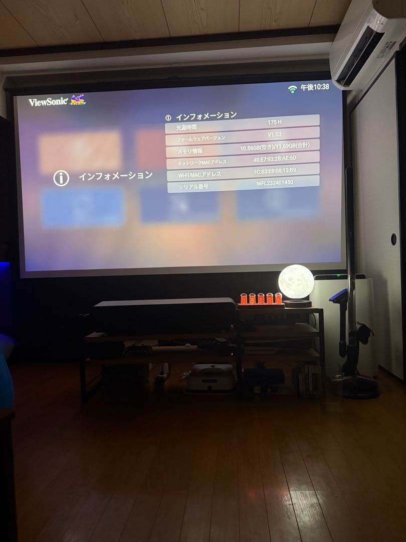 ViewSonic X1000-4K+ 超短焦点 LEDホームプロジェクター