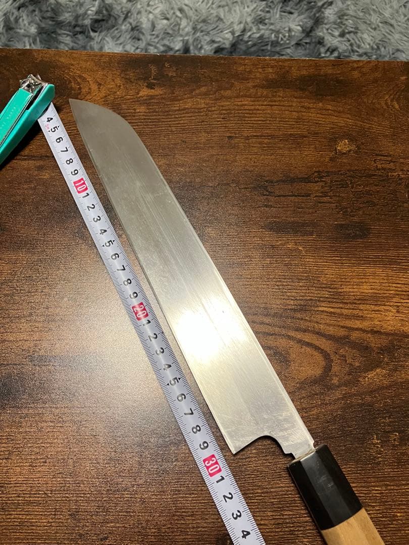 正本　本焼　激レア　薄刃包丁 尺　約30cm 純日本鋼