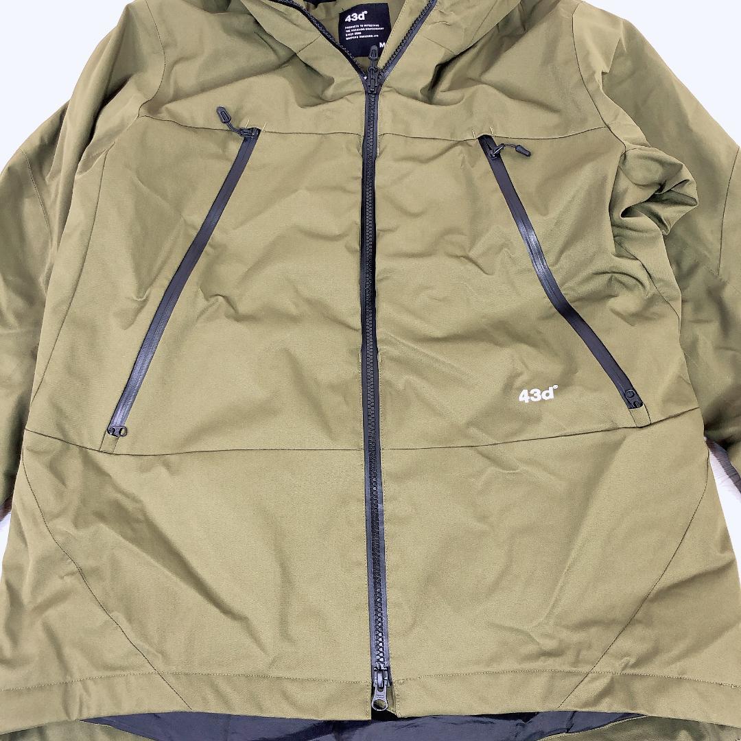 43degrees ウェア上下セット M・L オリーブグリーン　カーキ