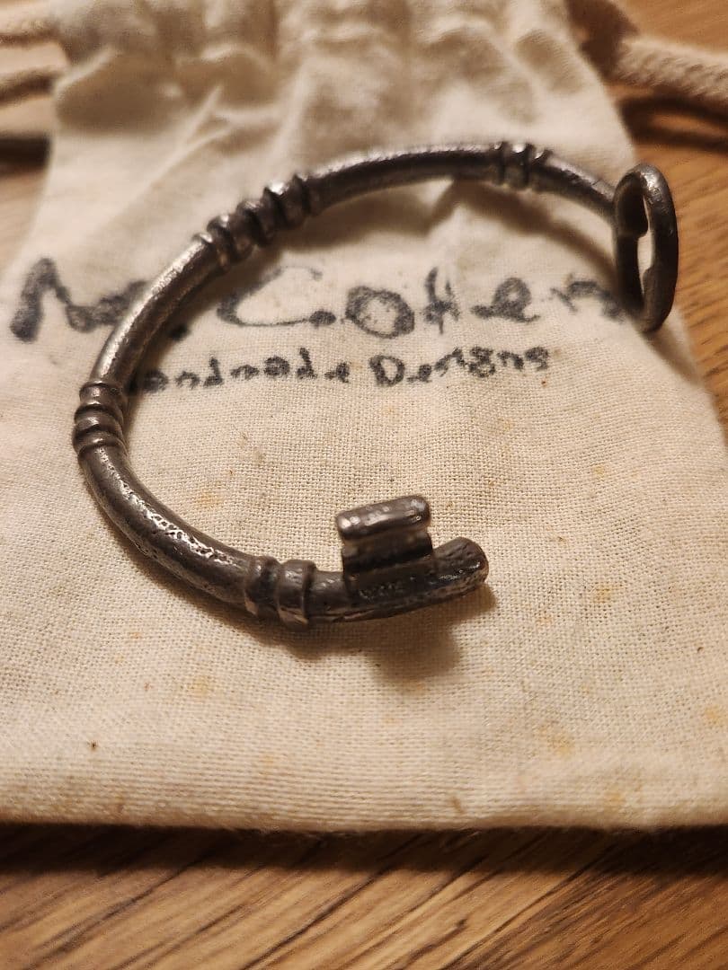 Mコーエン M.cohen key デザイン 鍵タイプ シルバー925 バングル