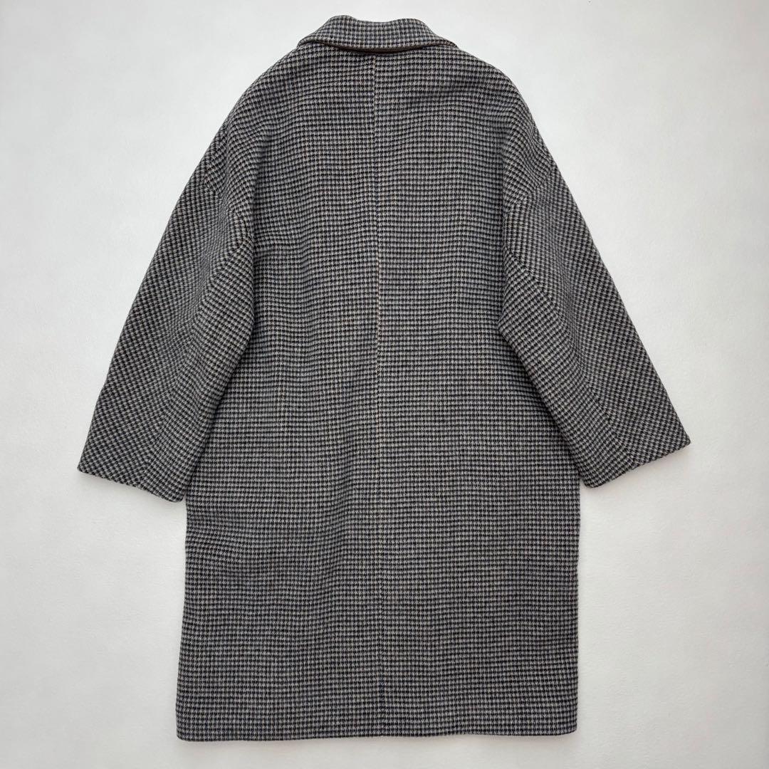 〈新品〉ティッカ　ウール　チェック　コート