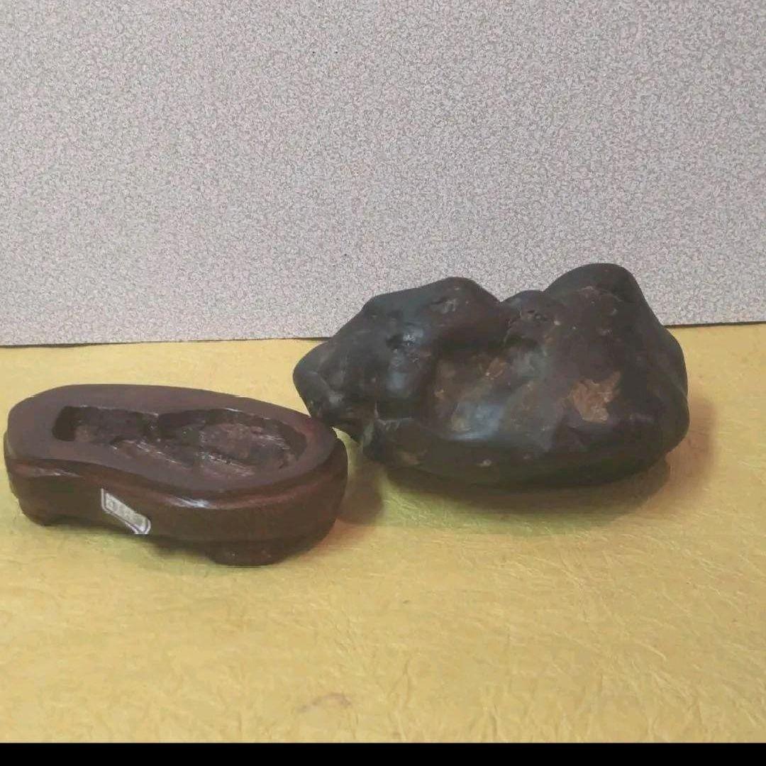 82*194鑑賞銘石 水石 盆石 天然石 置物 骨董