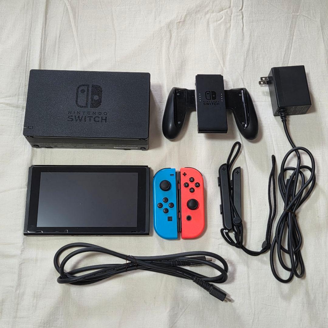 m*k様 Nintendo Switch ネオンブルー/レッド 本体　ジャンク