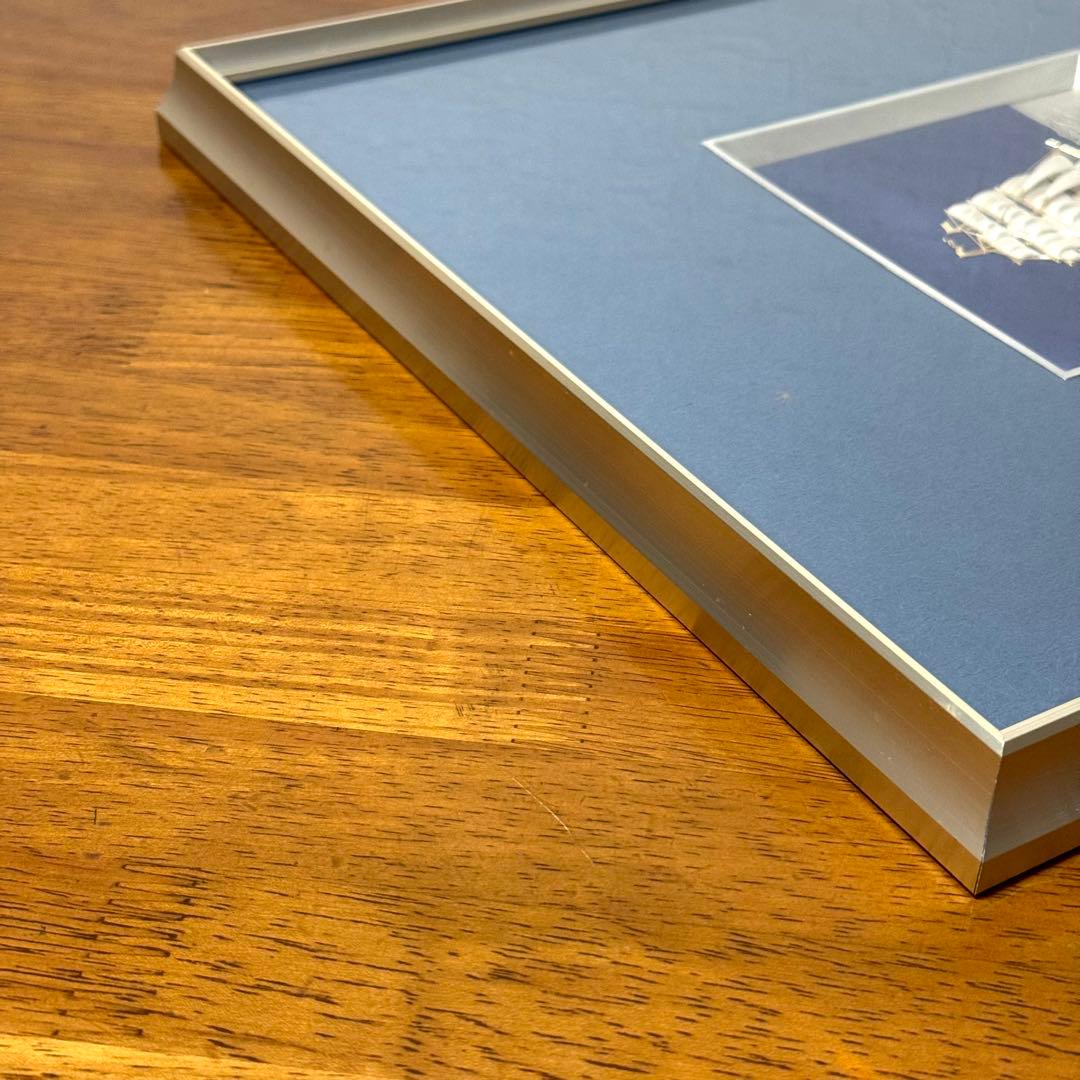 関 武比古 純銀 額 帆船 6号 大洋をゆく白い帆 煌く波 金銀工芸 伝統工芸