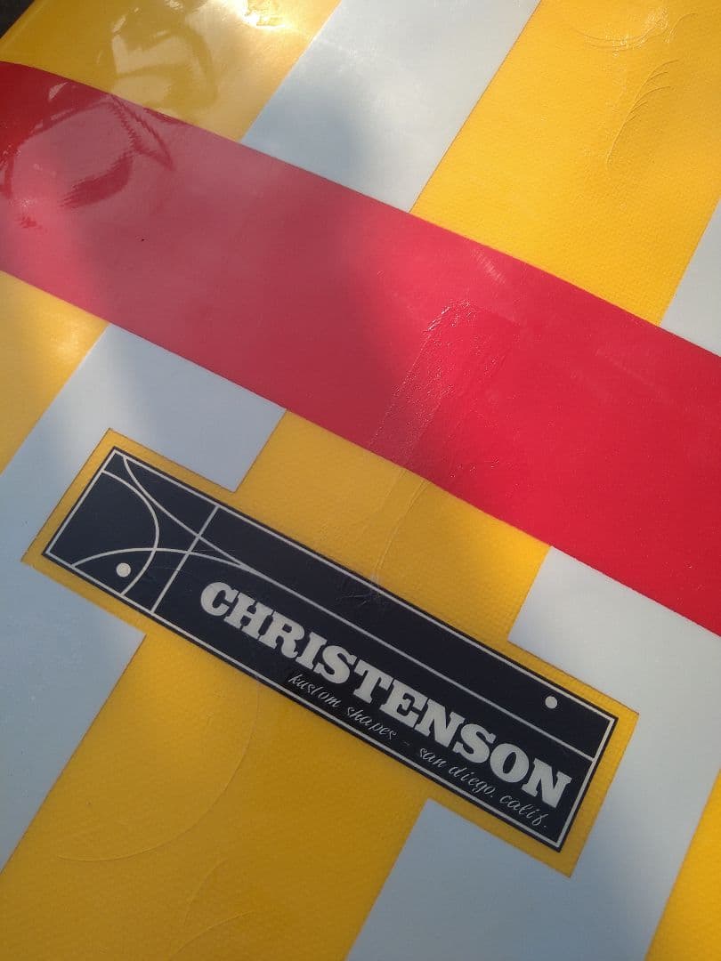 クリステンソン＆ダノー　サーフボード　ロングボード　シングルフィン