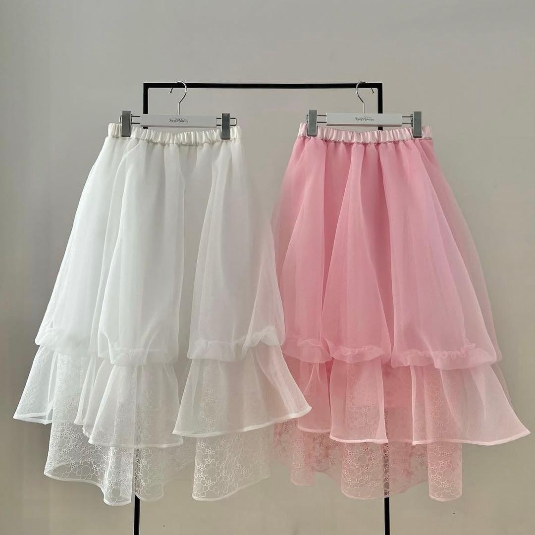 【rosymonster】ohana kurage organdie skirt