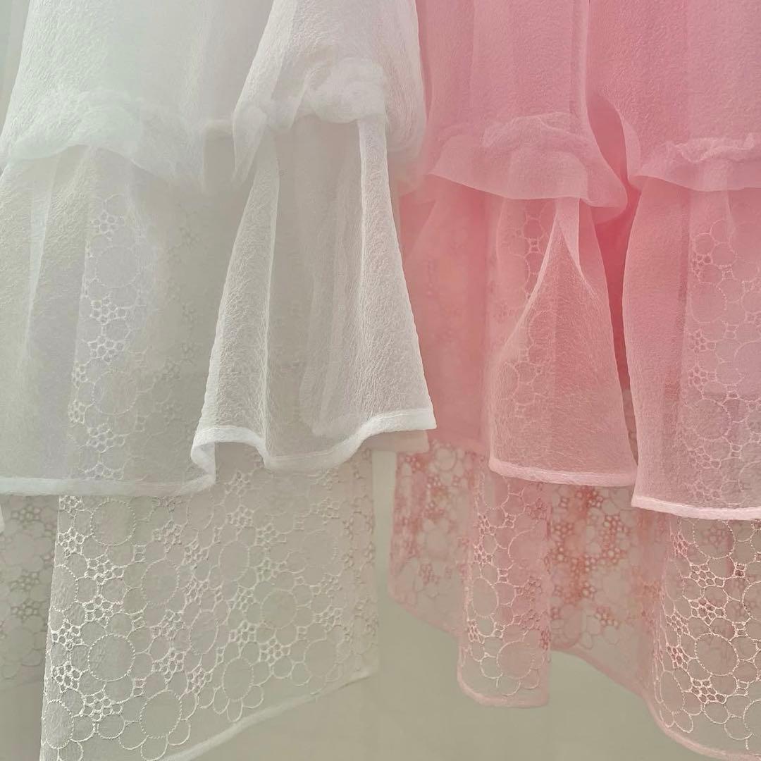 【rosymonster】ohana kurage organdie skirt