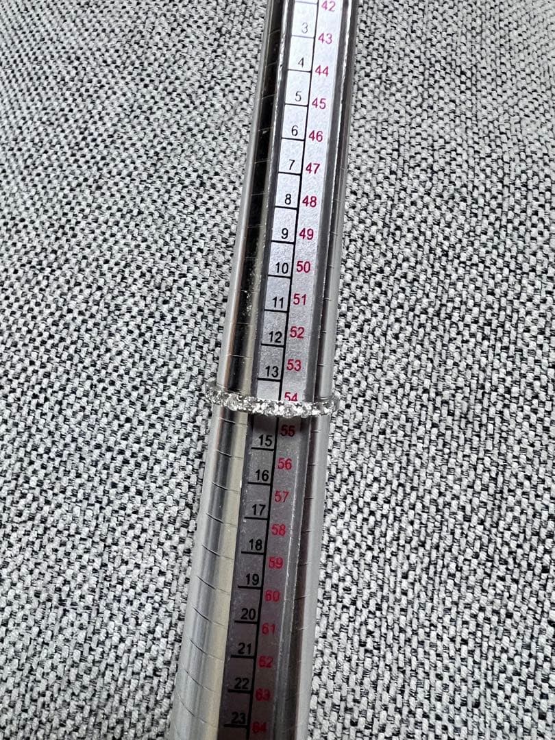 0.5ct ハーフエタニティ　pt950 14号