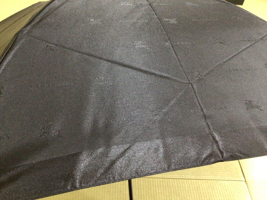 BURBERRY ブラック 折りたたみ傘