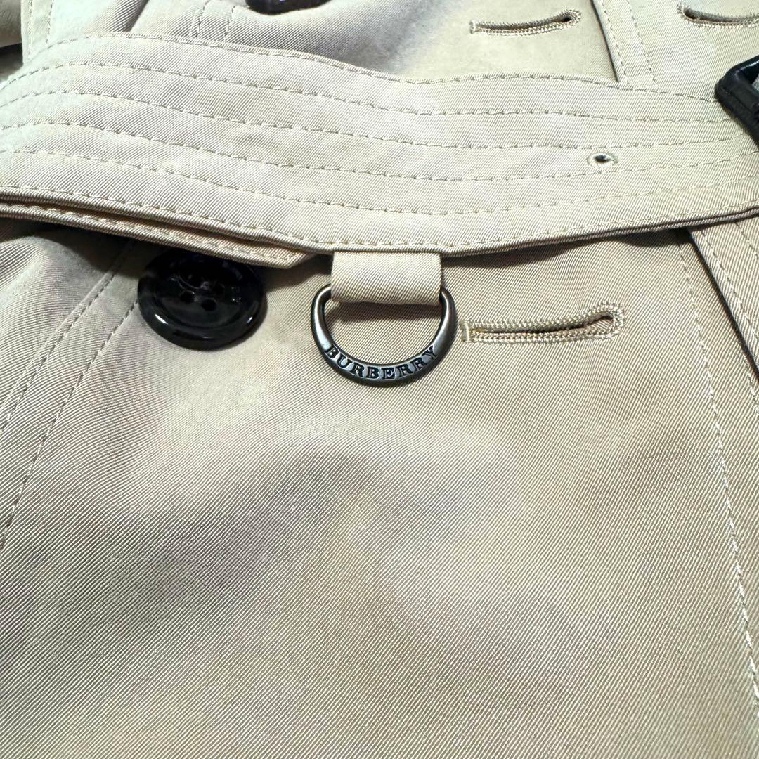 美品‼️BURBERRY ベージュ ノバチェック ショート丈トレンチコート L