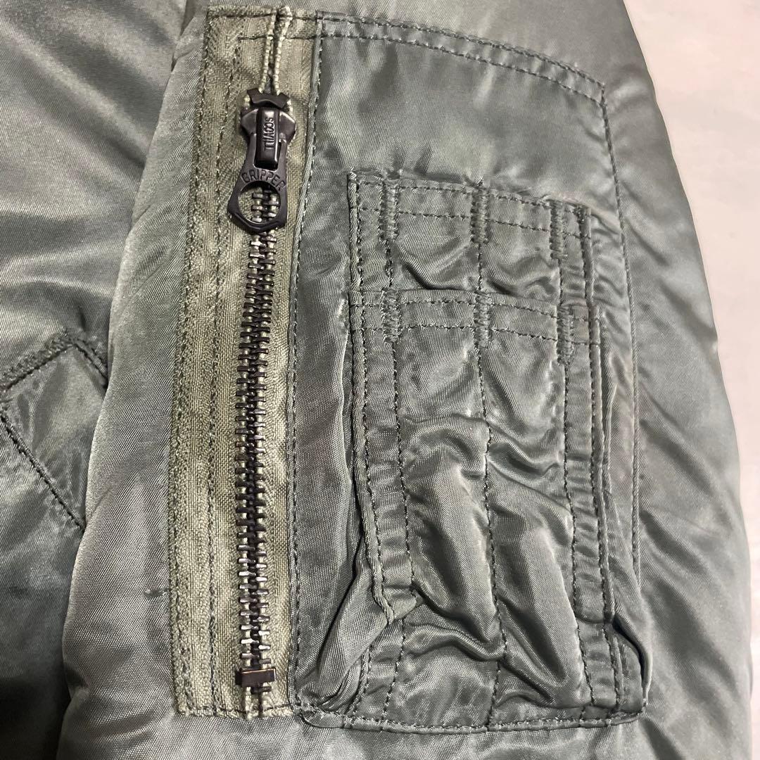 レア　USA製 肉厚 ALPHA 68年 復刻MIL-J-8279D MA-1