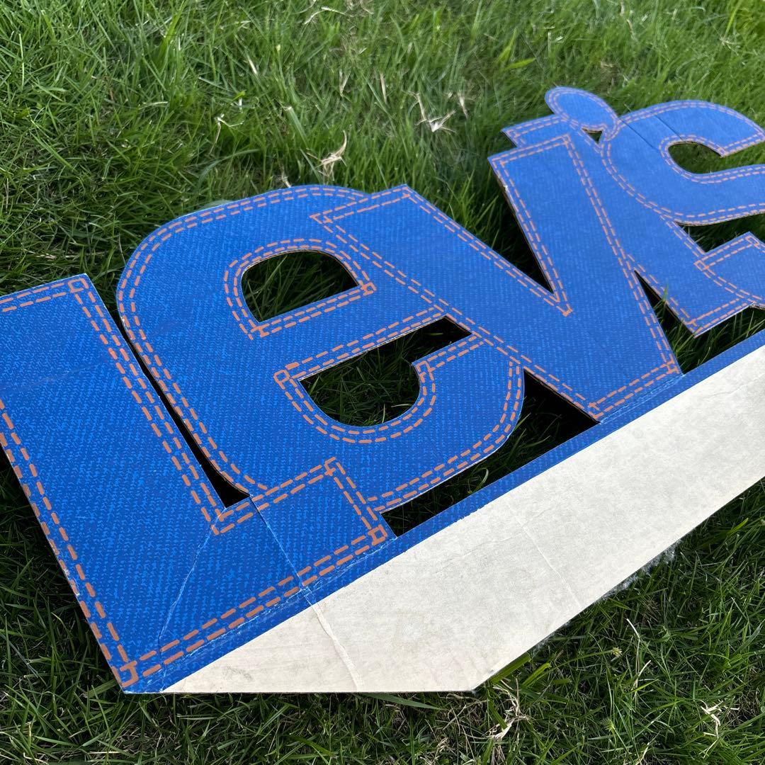 VTG Levi’s 70s Cardboard Display sign