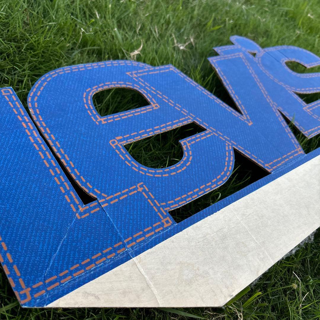VTG Levi’s 70s Cardboard Display sign