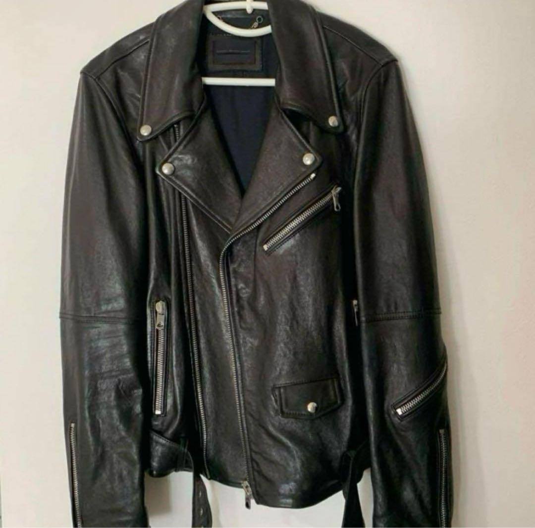 登坂広臣 着用 DIESEL BLACK GOLD ライダース ジャケット