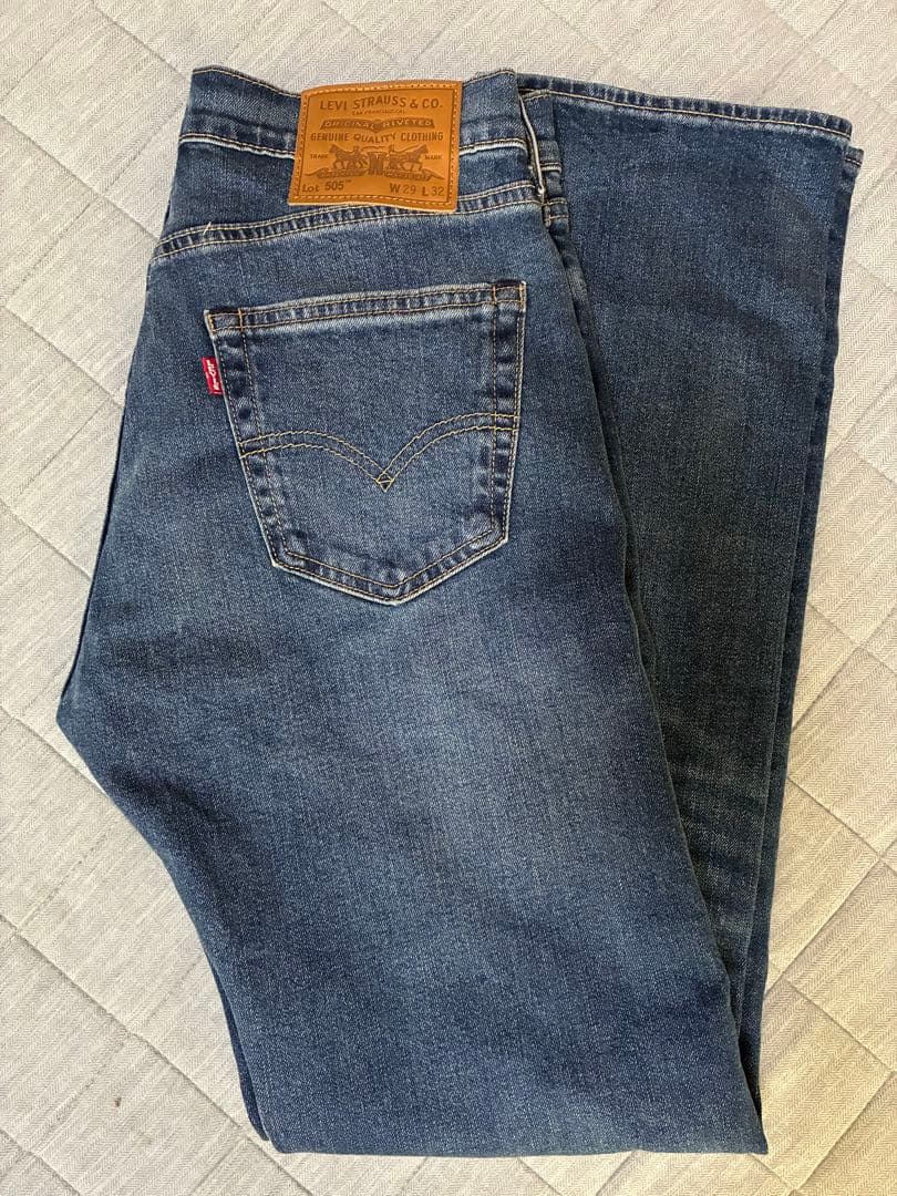 LEVI’S 505 レギュラーストレート アンティークウォッシュ