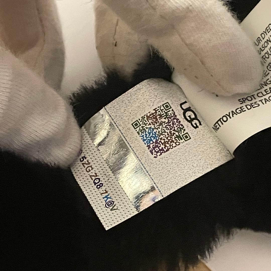 【新品未使用】UGG シープスキン イヤマフ　イヤーマフラー　耳当て　ブラック