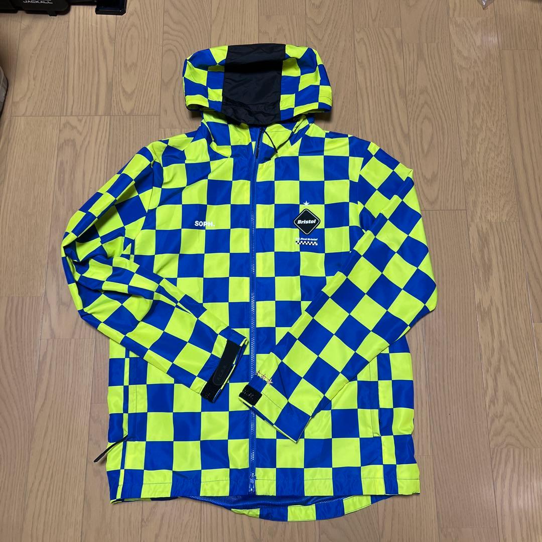 F.C.Real Bristol チェック柄ウィンドブレーカー