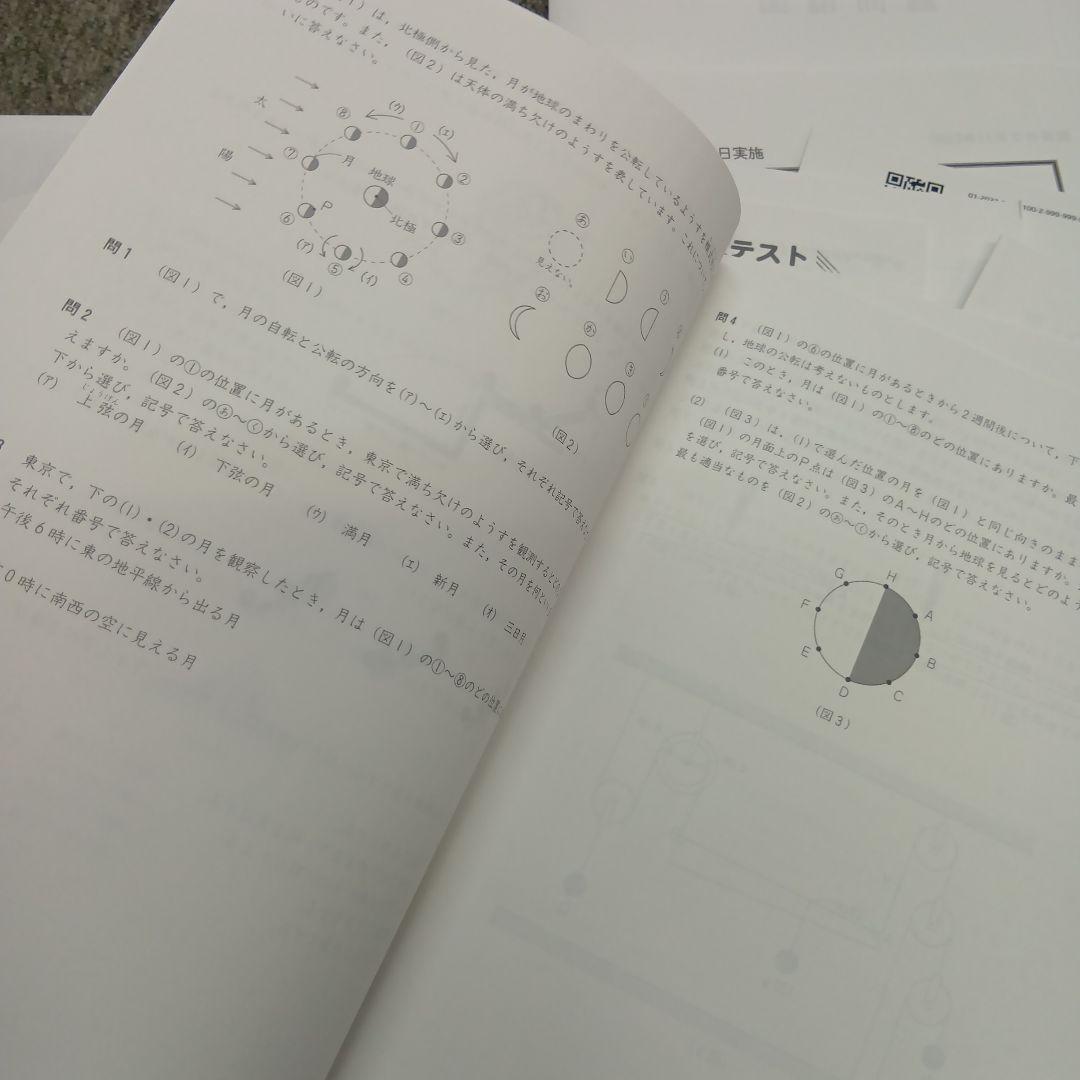 四谷大塚6年　合不合判定テスト全6回　2023年版　書込みほぼ無/解答用紙付