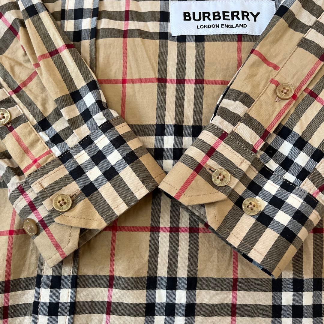 BURBERRY チェック柄シャツ Lサイズ
