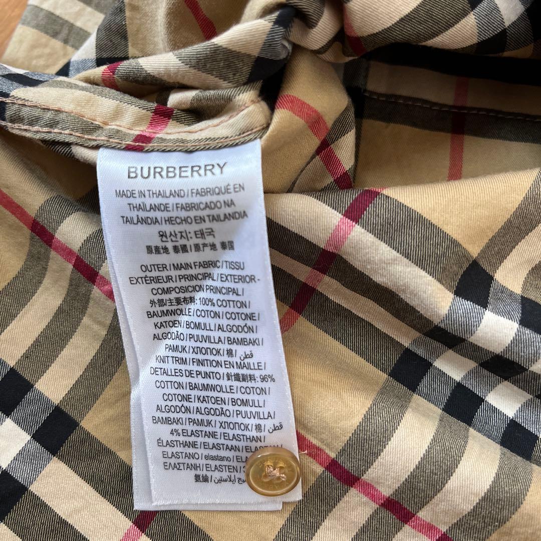 BURBERRY チェック柄シャツ Lサイズ