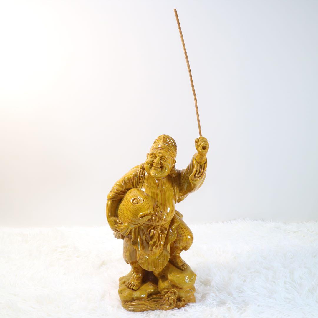 大黒天 恵比寿 二柱 二天像 仏像 置物 縁起物 七福神 風水 開運 金運 招財