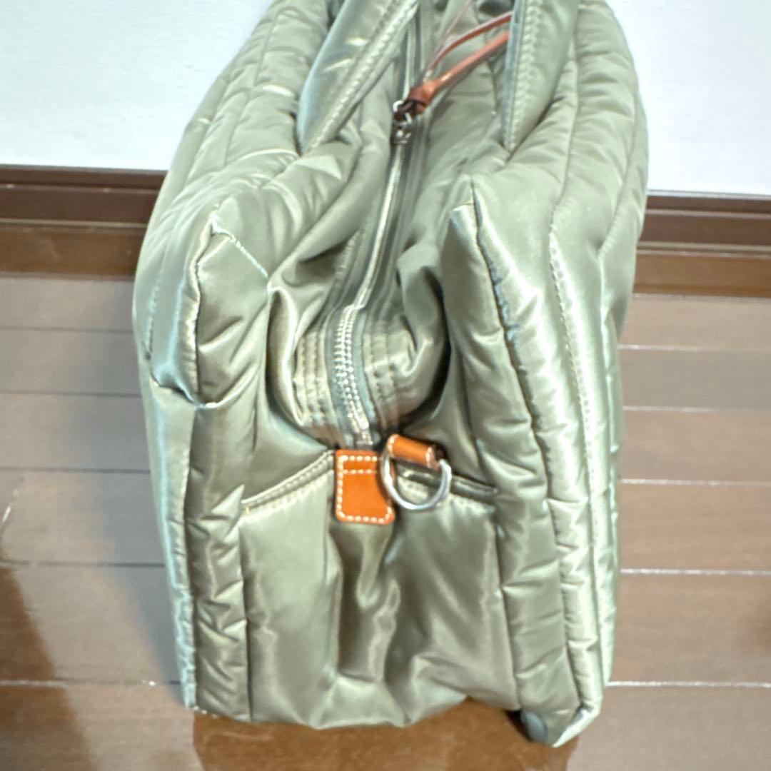 Vivienne Westwood アイダーダウン ボストンバッグ カーキ L