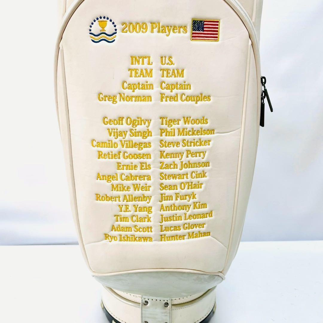 プレジデンツカップ　記念 ゴルフ　キャディバック　石川遼　タイガーウッズ　即発送