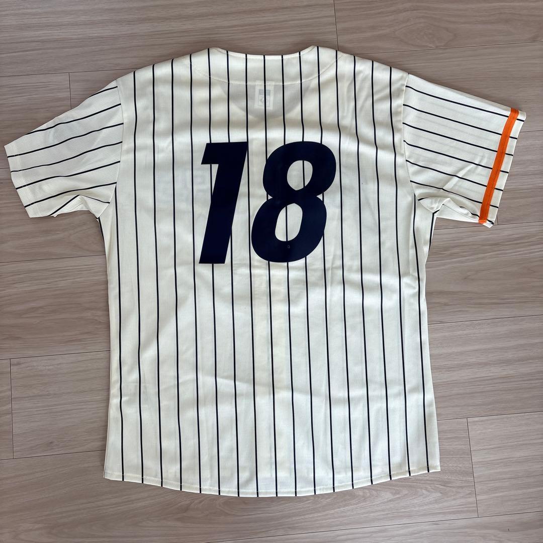 日本ハムファイターズ　50周年記念 ユニフォーム 18 山崎福也