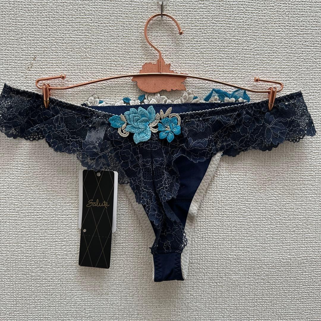 サルート 16G 白雪姫☆新品☆ブラD75☆ソングL☆最新作☆ネイビー