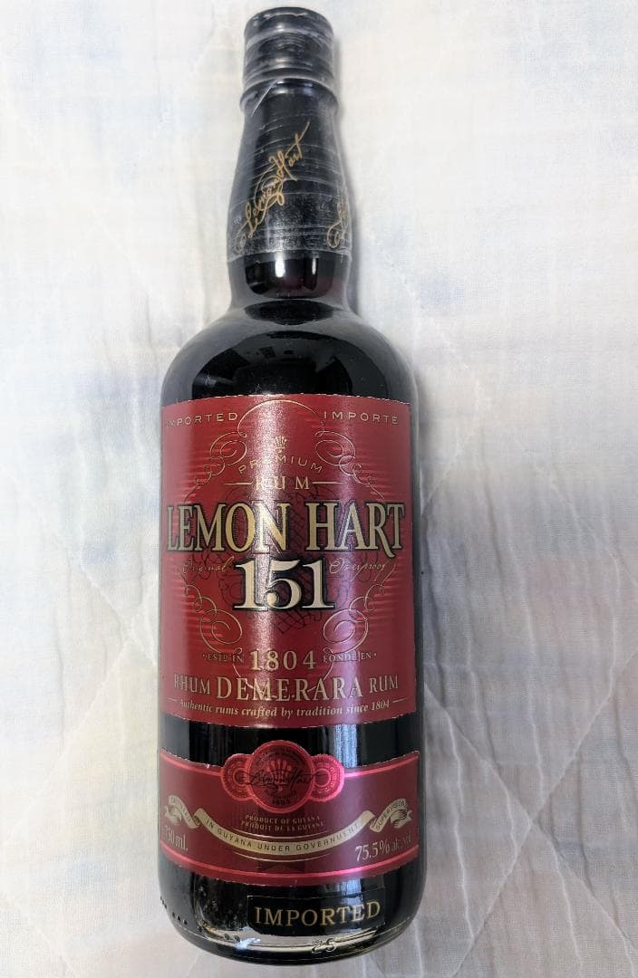 レモンハート デメララ 151 プルーフ