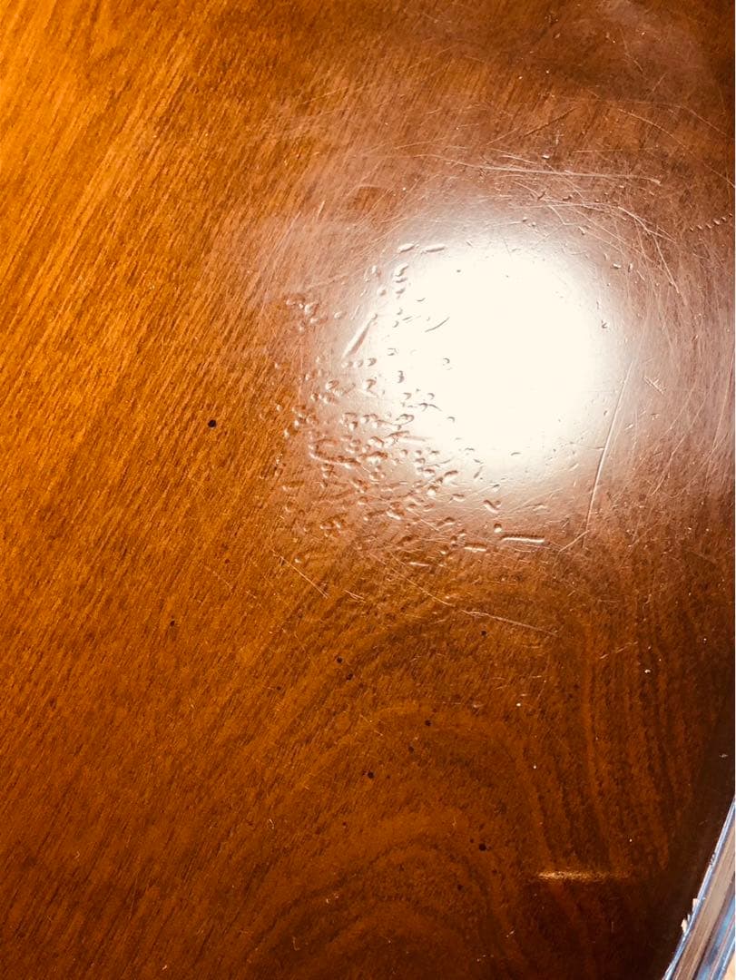 ao【希少】飛騨産業 キツツキマークの大型丸テーブル