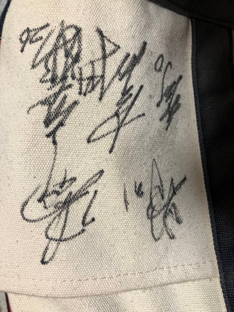 東京ヤクルトスワローズ サイン入りトートバッグ