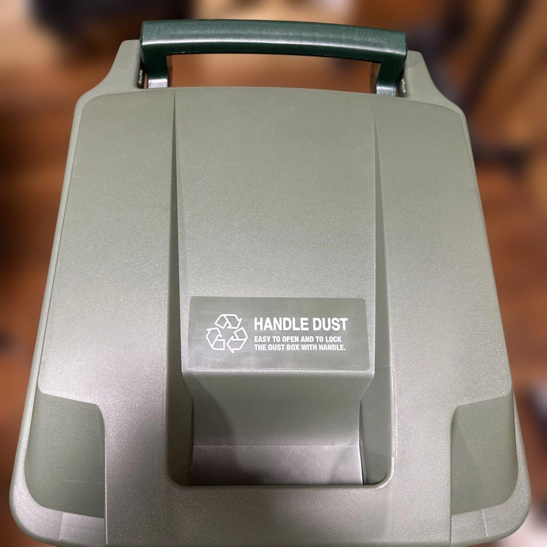 ASVEL HANDLE DUST 90L グリーン大型、業務用