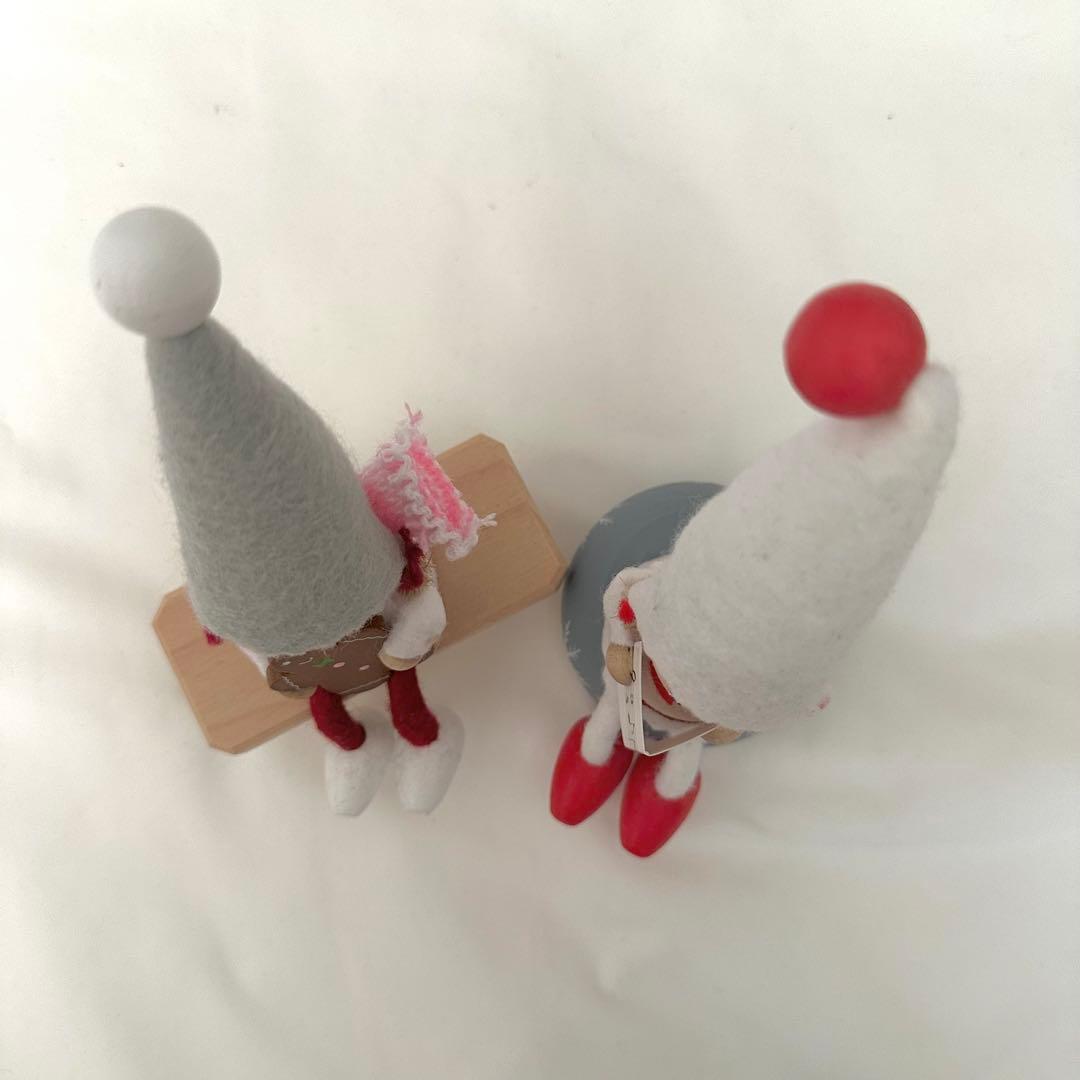 ノルディカニッセ　クッキー&楽譜　木のチェア&雪の結晶チェア