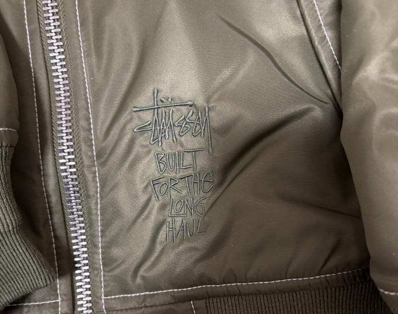 3月引越し様　新品 STUSSY BUILT BOMBER JACKET