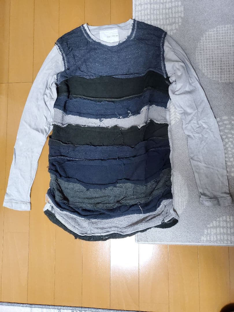 NADA. Rebirth タオル地長袖カットソー