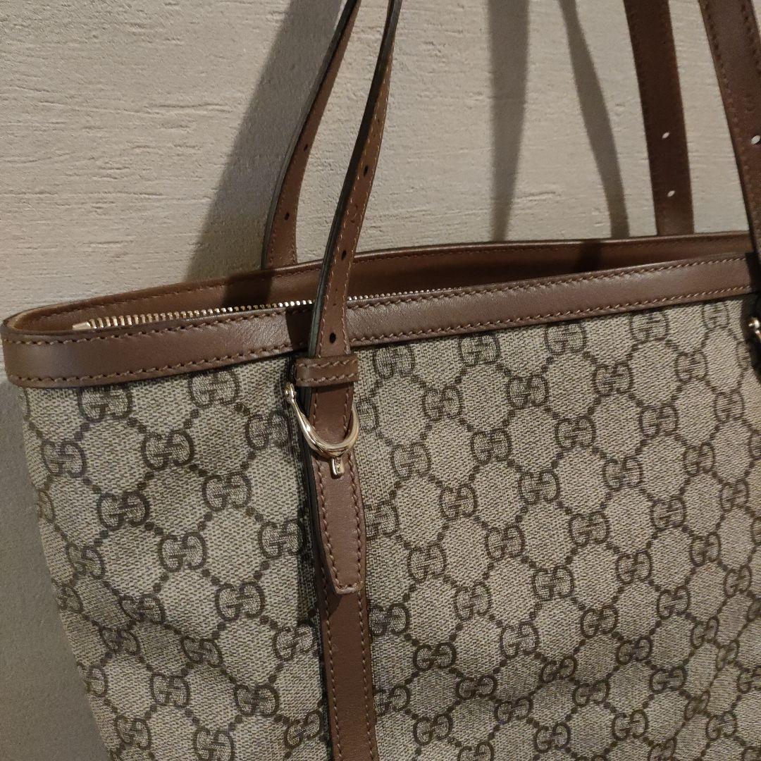 Gucci GGパターン トートバッグ ベージュ