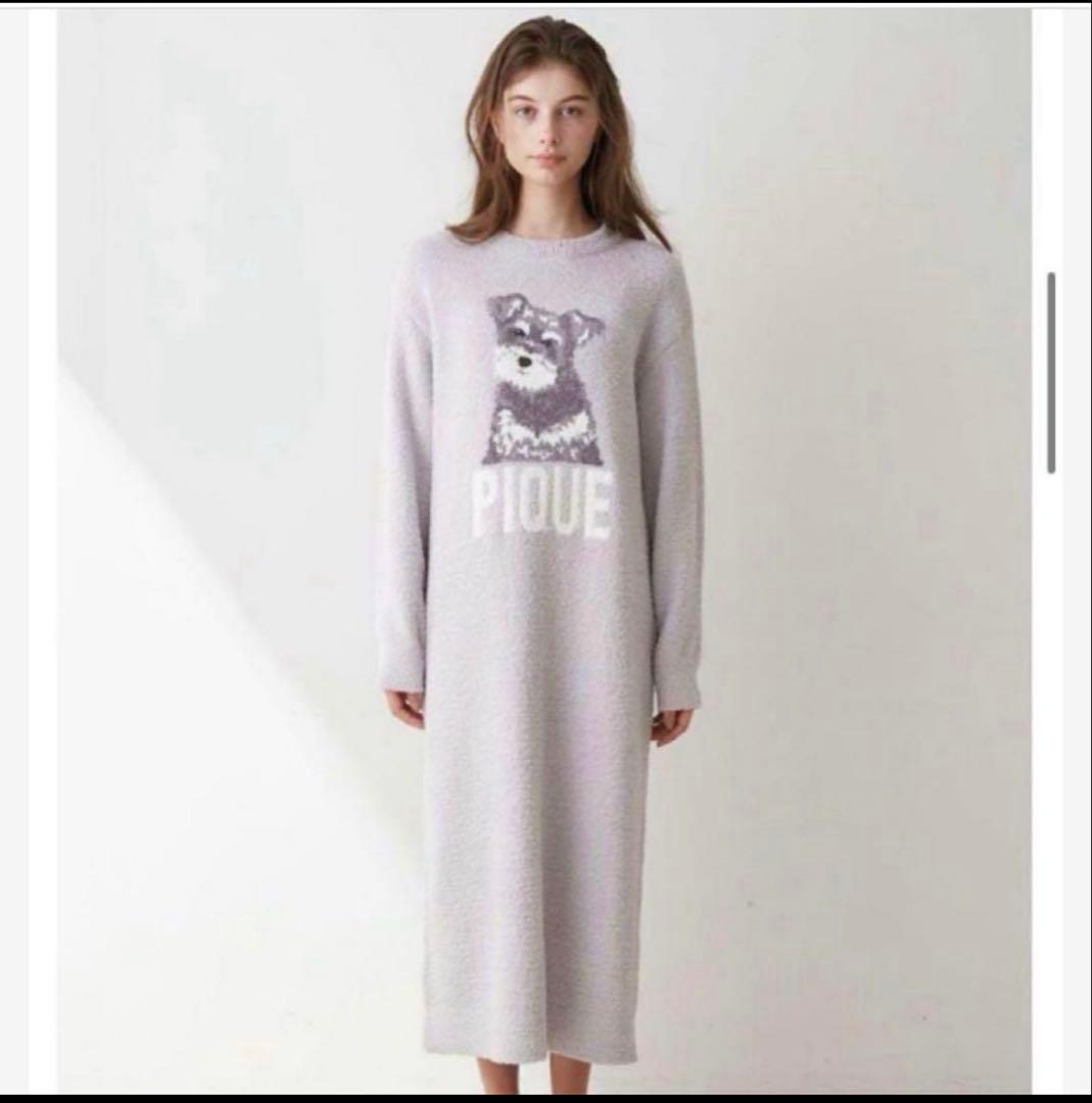 【最終値下げ】ジェラートピケ シュナウザー ワンピース ルームウェア